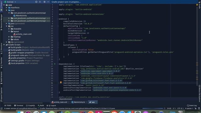 Firebase Authentication Login with Email & Password Android смотреть онлайн