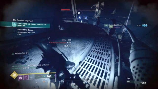 Destiny 2 - Shattered Realm Debris of Dreams Legend Difficulty | Aggressive Cartography Challenge смотреть онлайн