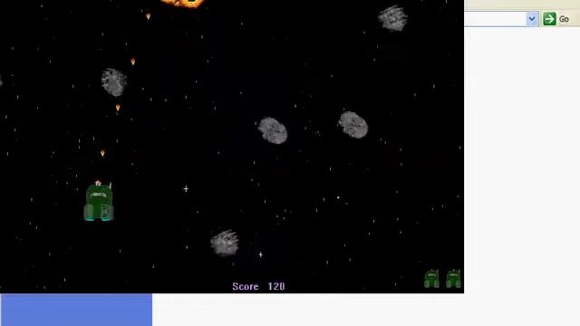 Asteroid Attack Demo game смотреть онлайн
