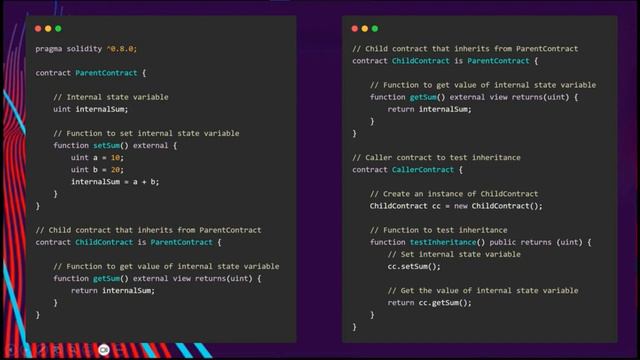 Основы Solidity: Наследование | Введение в разработку смарт-контрактов смотреть онлайн