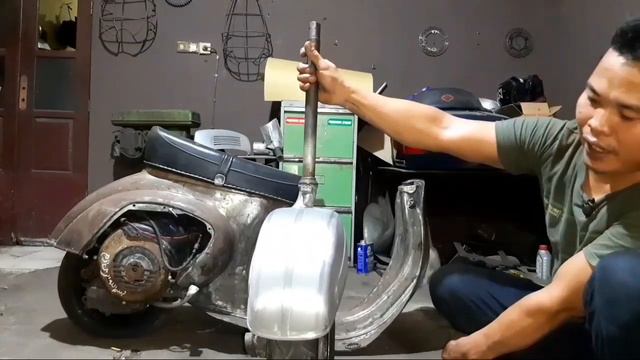Alumunium Cover samping dan fender vespa смотреть онлайн