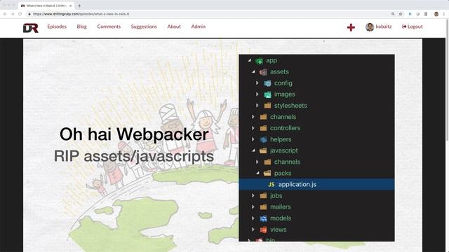 Episode #178 - Using Webpacker in Rails 6 | Preview смотреть онлайн