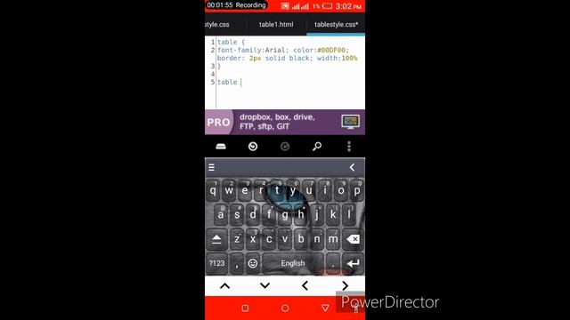 Web development on mobile 4 (HTML Tables) смотреть онлайн