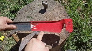 Отбивка ручной косы. Просто и доступно