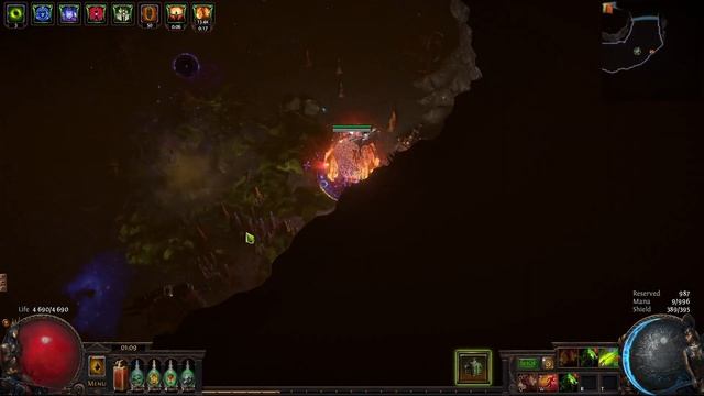 POE Death Aura Occultist / Аура смерти оккультистка, не дамажит, серьезно? смотреть онлайн