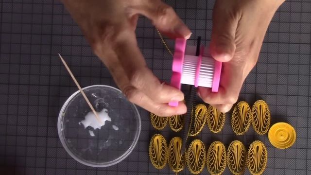 Quilling Flower With Comb Technique ||#diy#quilling#diycrafts#quillingcrafts