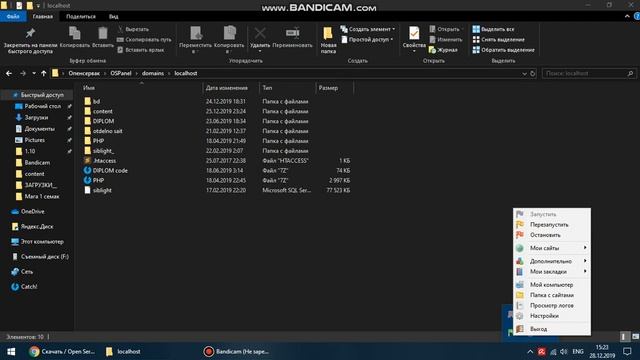Установка локального сервера OpenServer смотреть онлайн