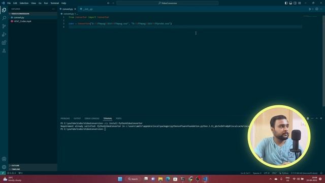 How to Convert Video/Audio with Python? | Python Trick | TheTechRakshit | Amit Rakshit смотреть онлайн