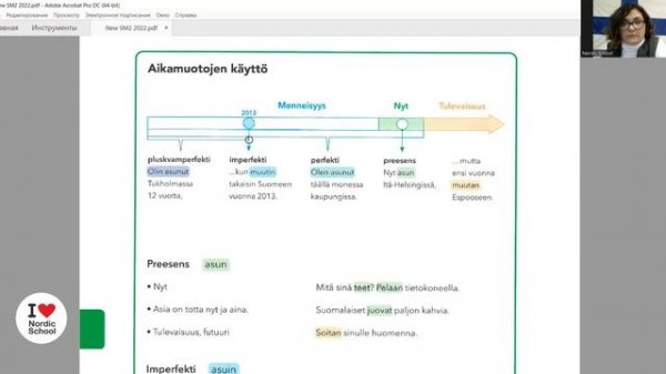 Урок финского языка 18 | Suomen Mestari 2 | Плюсквамперфект, временные формы глагола