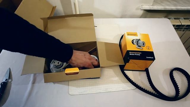 Обзор - CONTITECH - CT1139WP6 - Комплект ремня ГРМ c помпой смотреть онлайн
