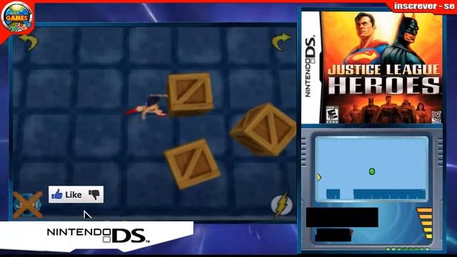 Justice League Heroes (NDS) Gameplay #NintendoDS #JusticeLeague смотреть онлайн