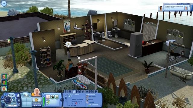 Let's Play The Sims 3 Island Paradise - Ep. 2 - Giving CPR! смотреть онлайн
