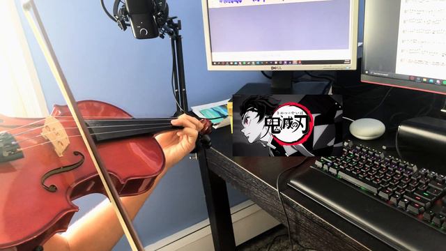 Demon Slayer: Kimetsu no Yaiba OP -『Gurenge』 by LiSA - Viola Cover смотреть онлайн