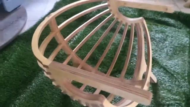 Дизайнерское кресло из дерева смотреть онлайн