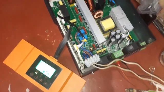 Ремонт Powmr 3kw,error 02.