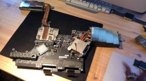 iMac 21” Mid 2011 A1311 Чистка от пыли замена термопасты