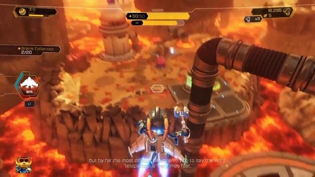 Rachet and Clank Lets play part 11 BRAINSS!!!! смотреть онлайн