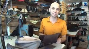 Как ушить голенище сапог с резинкой? Ремонт обуви.