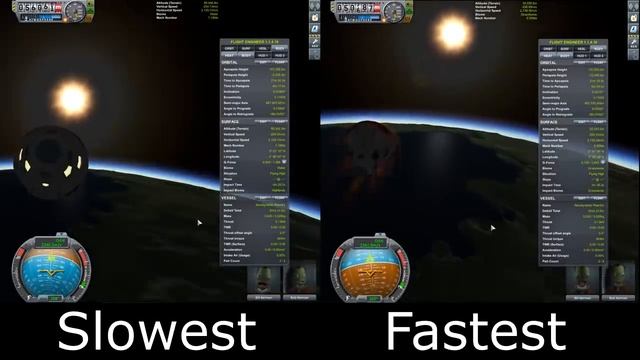 Ballistic Reentry vs Aerodynamic Reentry смотреть онлайн
