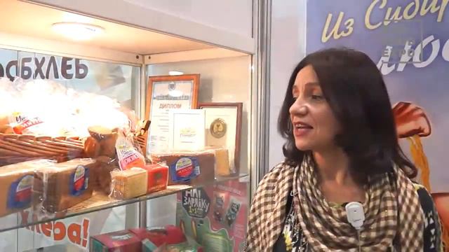 "Новосибхлеб" на выставке InterFood Siberia 2015, 28-30 октября 2015, Новосибирск смотреть онлайн
