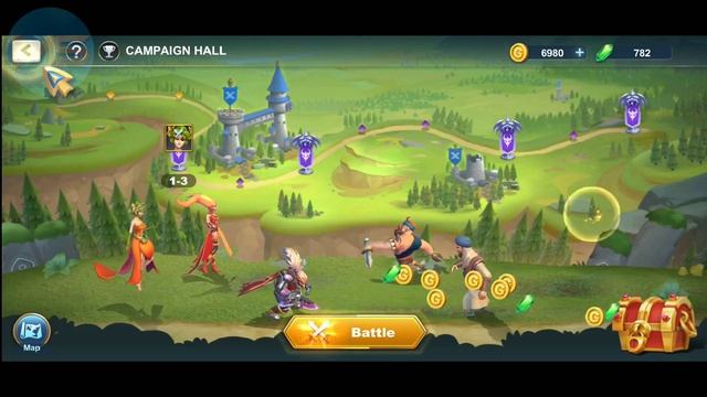 Idle War Legendary Heroes - Idle RPG Gameplay (Android) смотреть онлайн