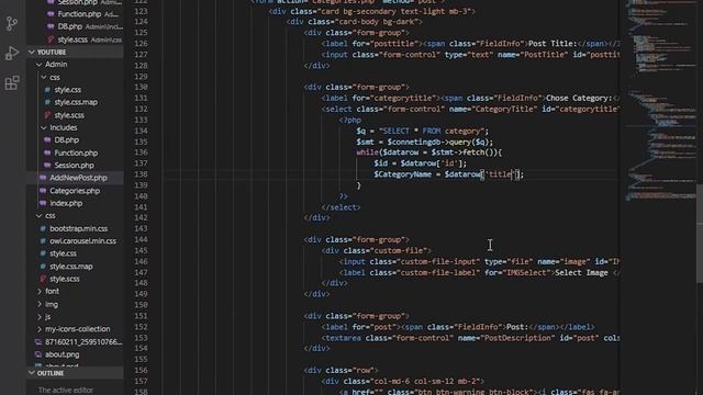 Add new post using PHP and MySQL смотреть онлайн