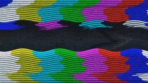 Сломанный телевизор.