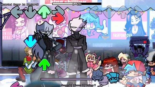 Friday Night Funkin' - "Roasted" but MFM Characters Roasts BF (Ruv, Sarvente, Selever Rasazy) смотреть онлайн