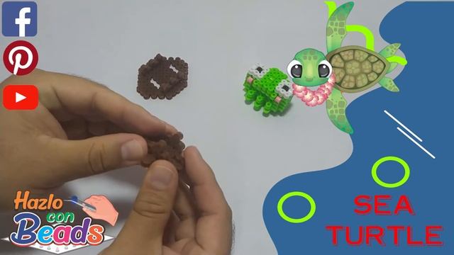 Tortuga marina 3D Beads- Sea Tortoise 3D Beads смотреть онлайн