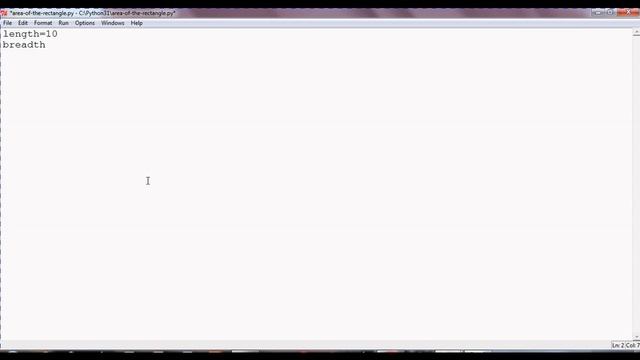 #Python sample code for area of the rectangle | step by step explanation | full source code include смотреть онлайн