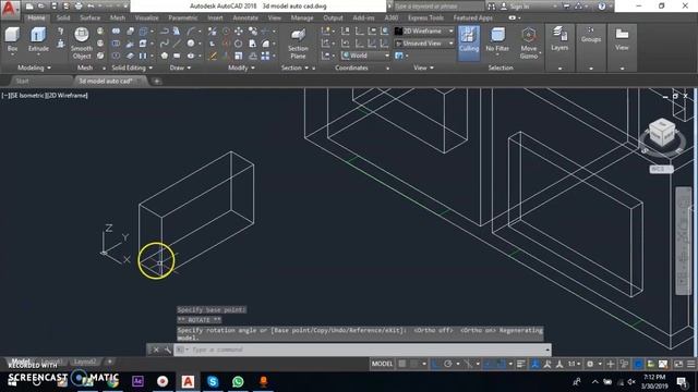 how make window in autocad 3d model in sinhala language (re upload) смотреть онлайн