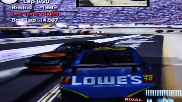 NASCAR 09 CRASH VIDEO PS2 смотреть онлайн