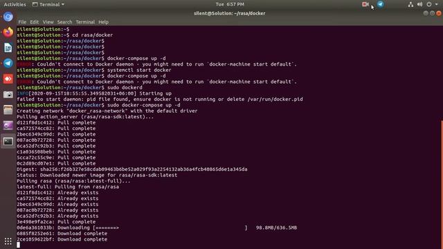 I will install Rasa with Docker On Ubuntu Linux Open Source Machine Learning Framewor смотреть онлайн