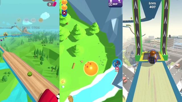 Going Balls Vs Sky Rolling ball 3d Vs Action Balls - Android Game New Update || Level 2803 to 2807 смотреть онлайн