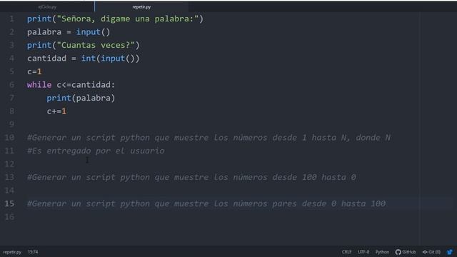 29/05/2019 - Algoritmos y Programación - DCAP01 - 100 - Python Ciclo While смотреть онлайн