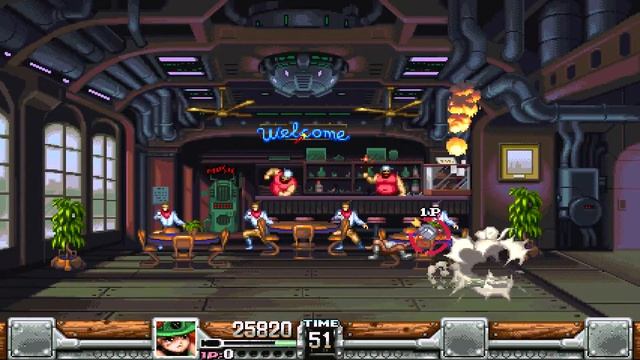 Wild Guns Reloaded PS4 gameplay All Characters смотреть онлайн