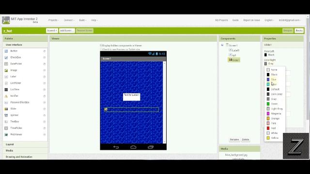 Learn to Build Android apps with MIT app inventor 2 EP#4 (Sliders & Labels) смотреть онлайн