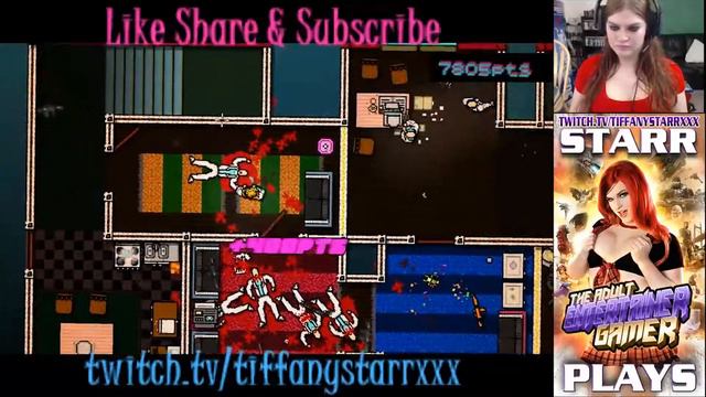 Starr Plays: Hotline Miami pt 1: More Animal Masks than a Furry Convention смотреть онлайн
