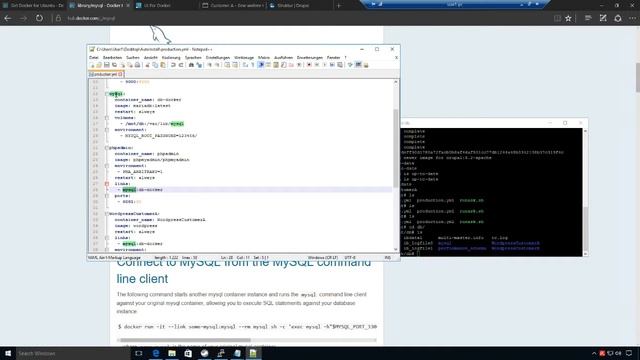 Wie installiert und konfiguriert man Docker & Docker-Compose Teil vier смотреть онлайн