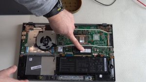 Ноутбук ASUS M509DA - разборка, добавление памяти, советы, краткий обзор.