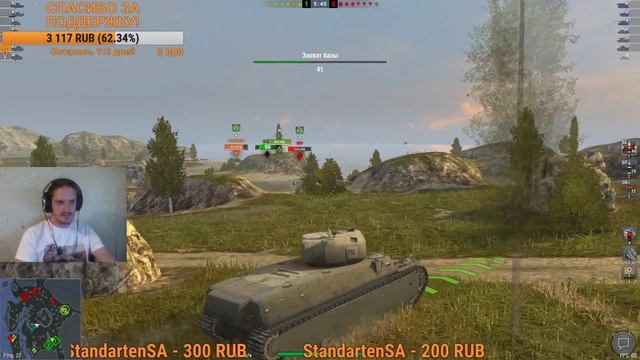 WOT BLITZ - ВПЕРВЫЕ НА МОЁМ КАНАЛЕ) смотреть онлайн