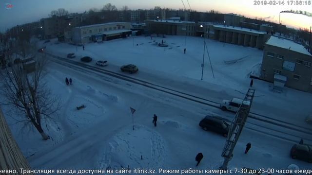 Прямая трансляция Площадь Октябрь г.Курчатов, ВКО, Казахстан смотреть онлайн