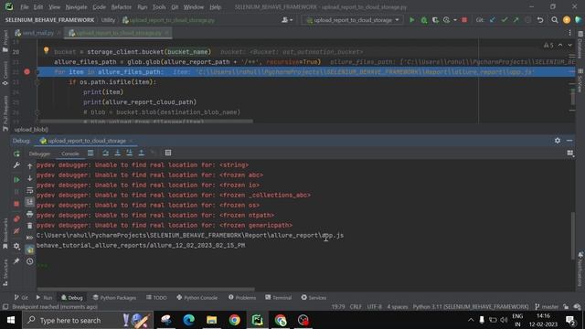 Python Behave (BDD) Framework with Selenium Hindi - Part 10 Attach Report in Mail смотреть онлайн
