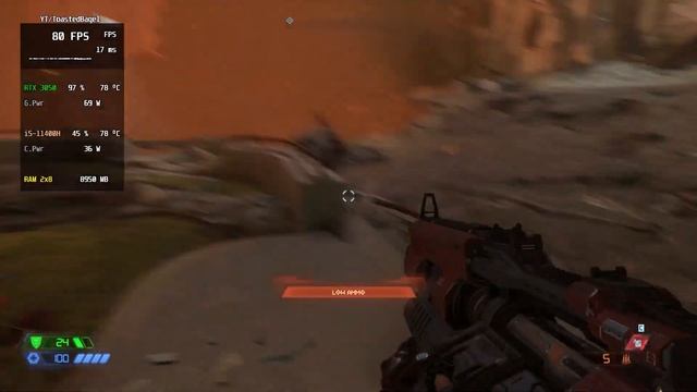 Doom Eternal RTX 3050 4GB Ultra Settings смотреть онлайн