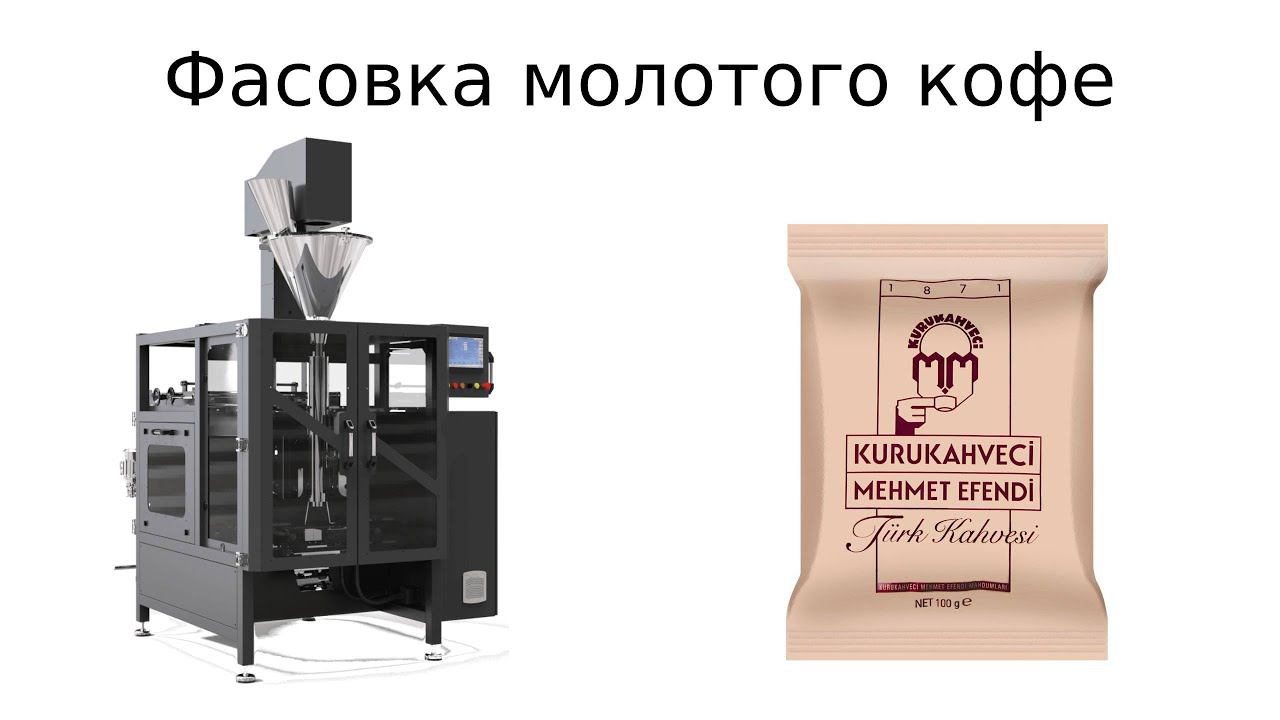 Упаковка кофе / молотое кофе смотреть онлайн