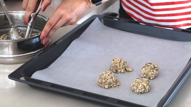 Gesunde Haferflocken Kekse ohne Zucker, vegan смотреть онлайн