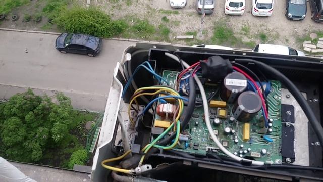 Ошыбка E1 Самостоятельный ремонт инверторного кондиционера Midea смотреть онлайн