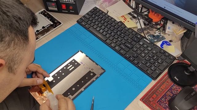 Samsung Galaxy Tab A7 T500/T505 разборка, замена стекла дисплея | glass replacement, disassembly смотреть онлайн