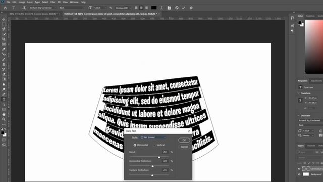 Adobe Photoshop cc 2023 Full Tutorials for Beginners || Text or Type tool, Text editing|| PART 4 смотреть онлайн