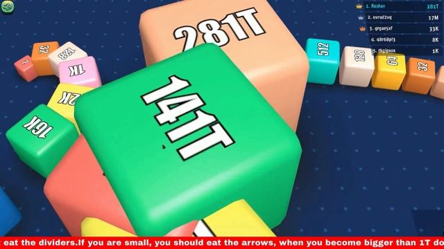 144Q: The Unbreakable Cube io 2048 World Record смотреть онлайн